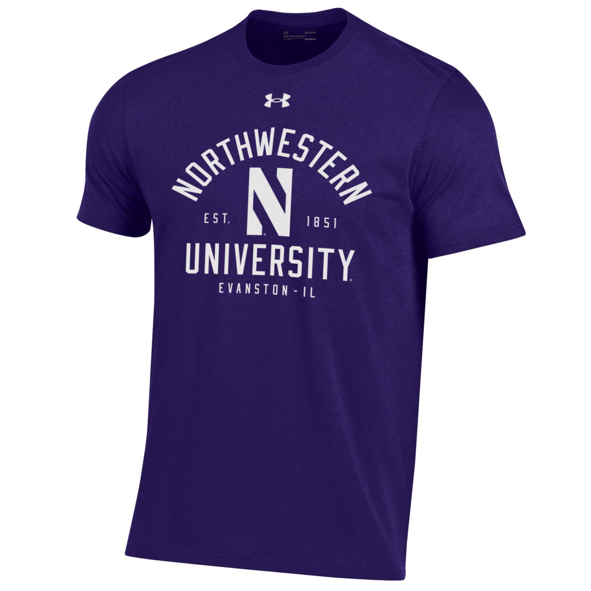 Purple under armour t shirt on sale