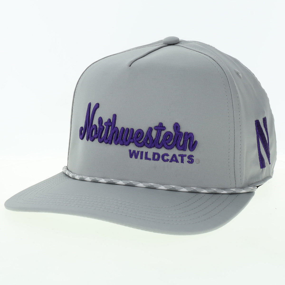 Northwestern Wildcats TW Unconstructed Adjustable Charcoal Grey