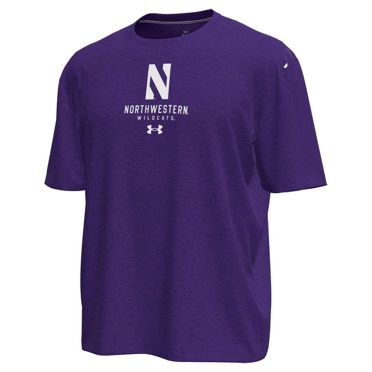 Northwestern Wildcats Under Armour Basic Purple T-Shirt
