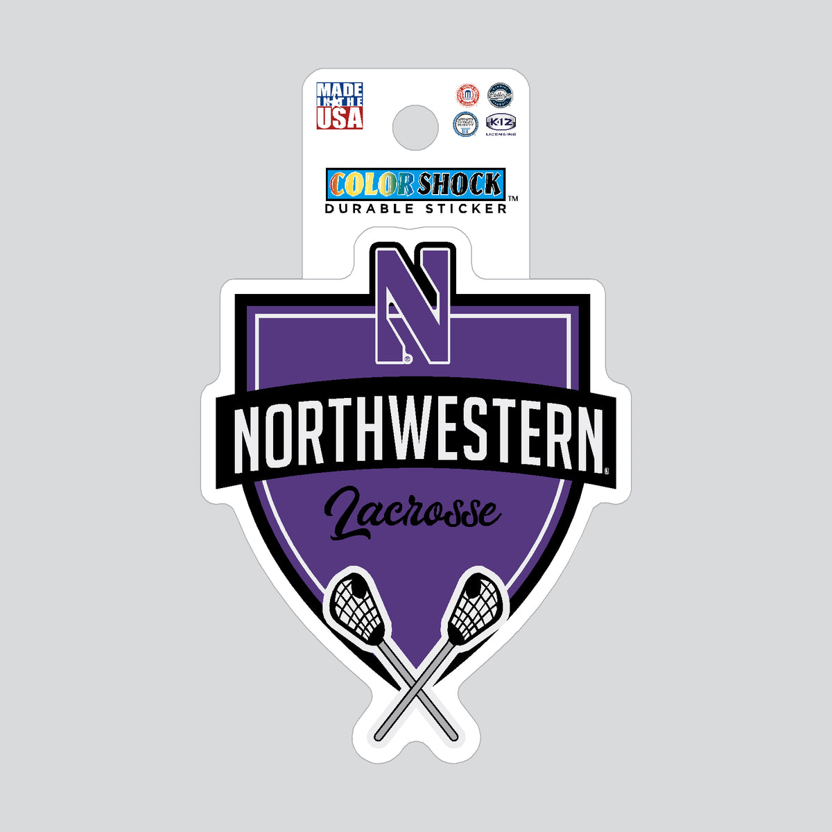 Northeastern State University Riverhawks Vinyl Decal - 4 Inch Mascot Sticker