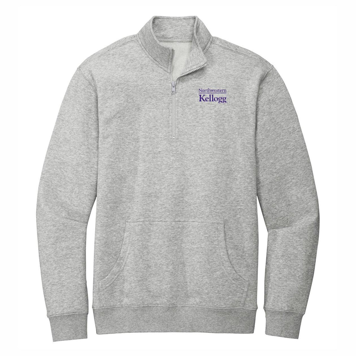 Northwestern Wildcats Gray Kellogg Quarter-Zip – Northwestern Team