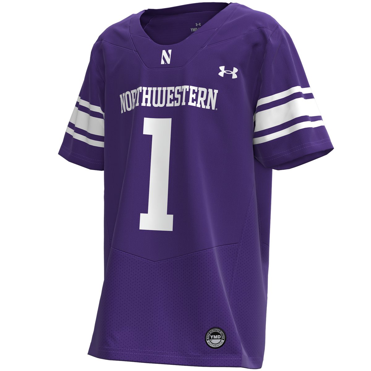 Northwestern Wildcats Youth Under Armour Purple Replica Football