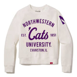 Women's Northwestern Cloud Ashlyn Cats Crewneck