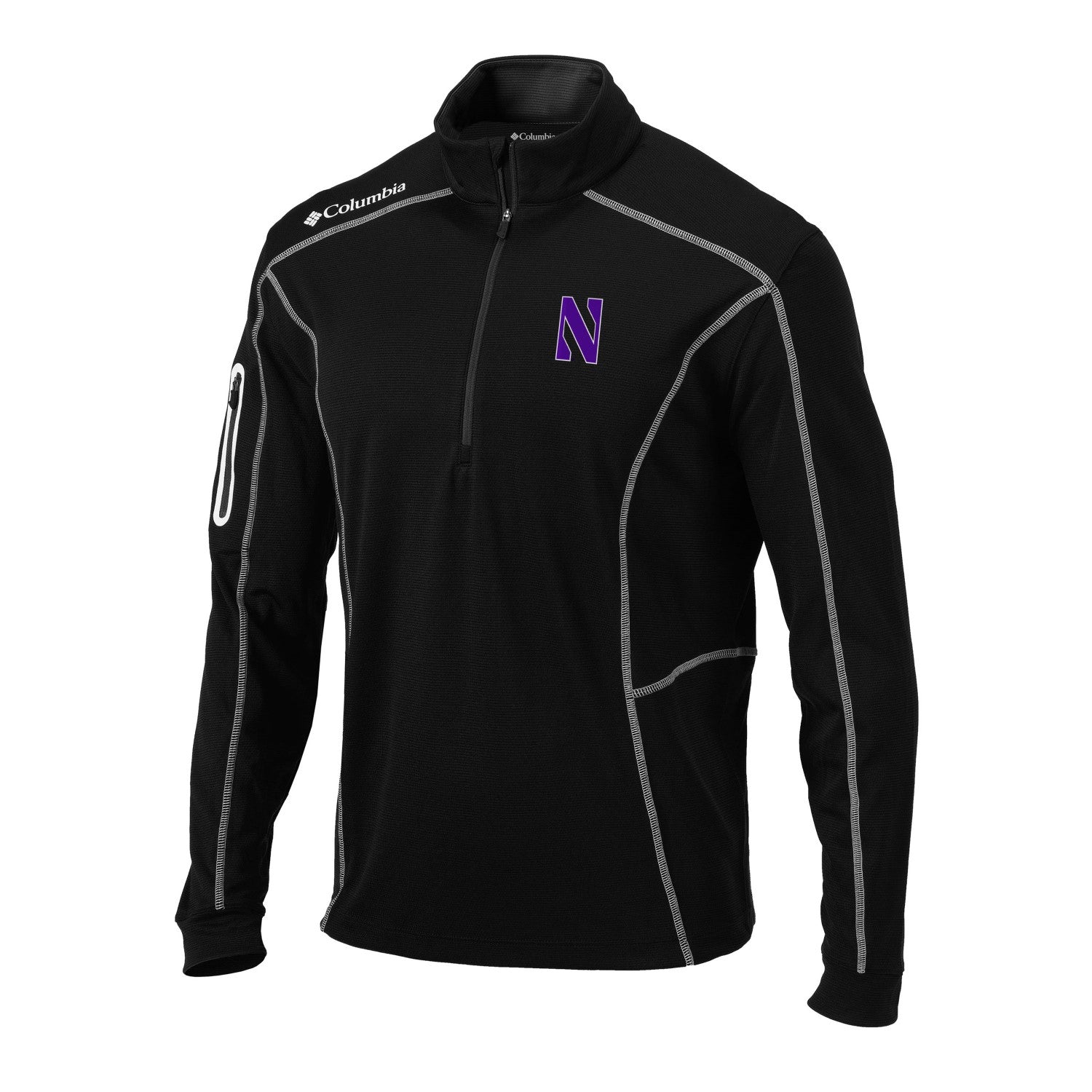 Northwestern Wildcats Men's Columbia Omni-Wick Shotgun Quarter-Zip