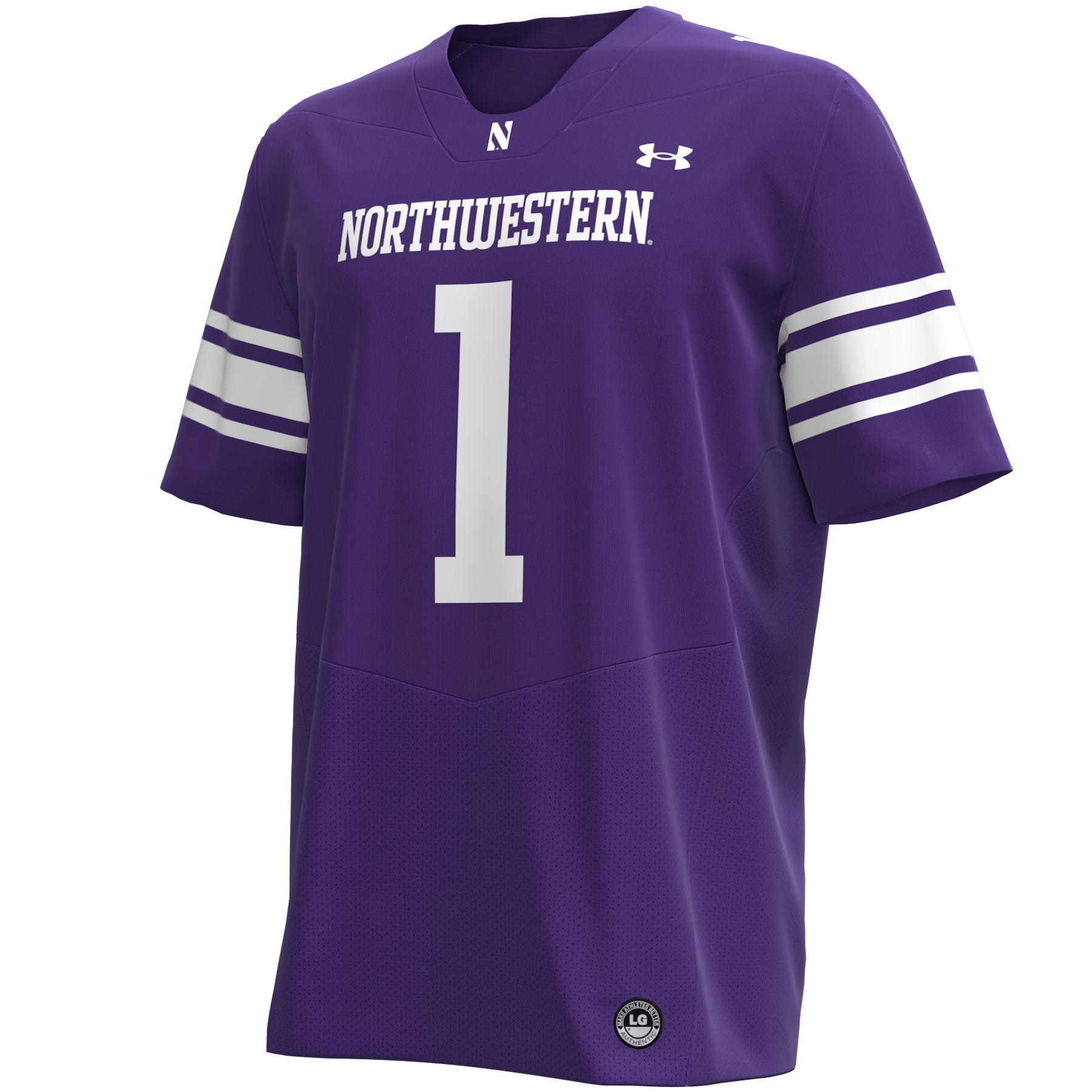 Northwestern Wildcats Men's Under Armour Purple Replica Football Jersey