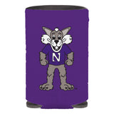 Northwestern Wildcat Willie Purple Koozie