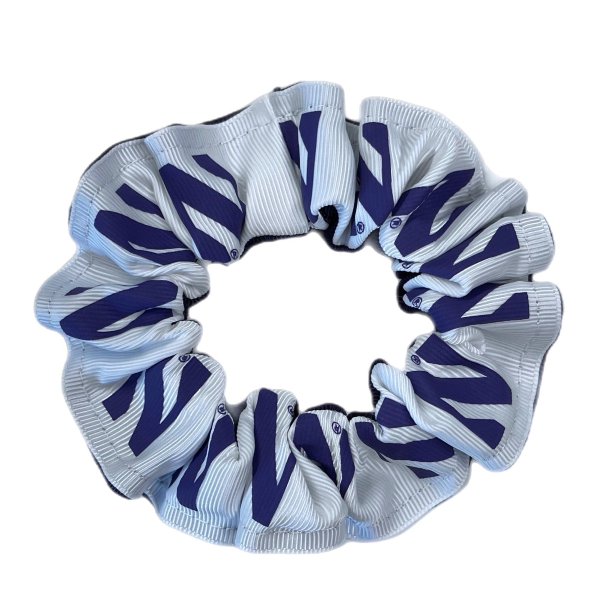 Ann Taylor Blue and White Striped Hair Scrunchie 7f3332a389182ba31baa261634bdc0  main image 2