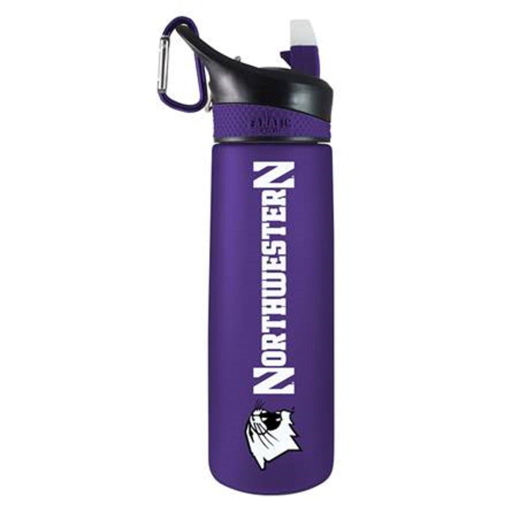 Northwestern Wildcats 24oz Purple Frosted Bottle - Northwestern Team Store