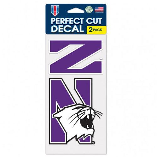 Northwestern Wildcats 4X8 Set Decal - Northwestern Team Store