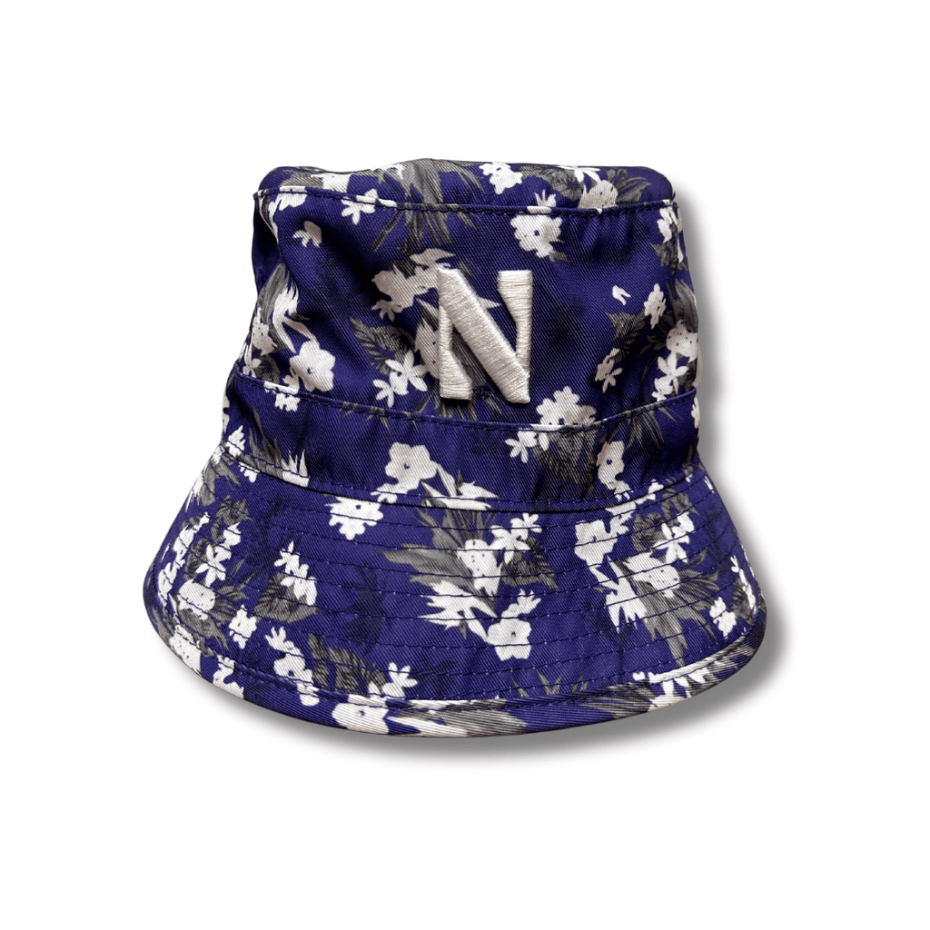 Northwestern Wildcats Floral Purple Bucket Hat - Northwestern Team Store