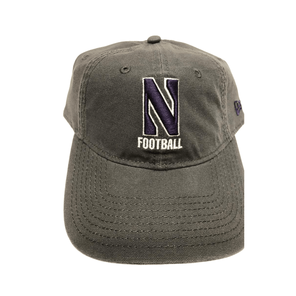 Northwestern Wildcats Football Classic N Logo Gray Hat - Northwestern Team Store