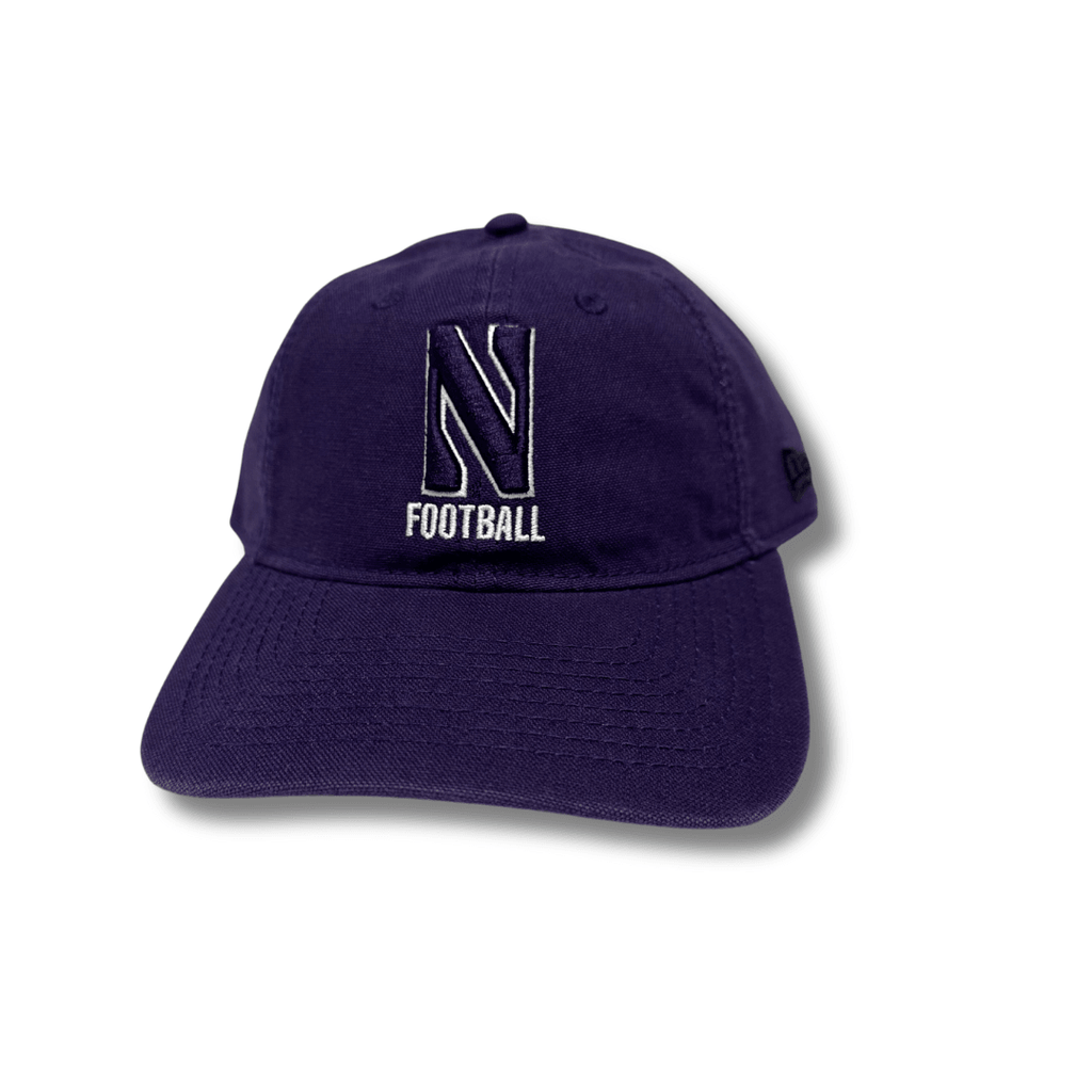 Northwestern Wildcats Football NU Purple Adjustable Hat - Northwestern Team Store