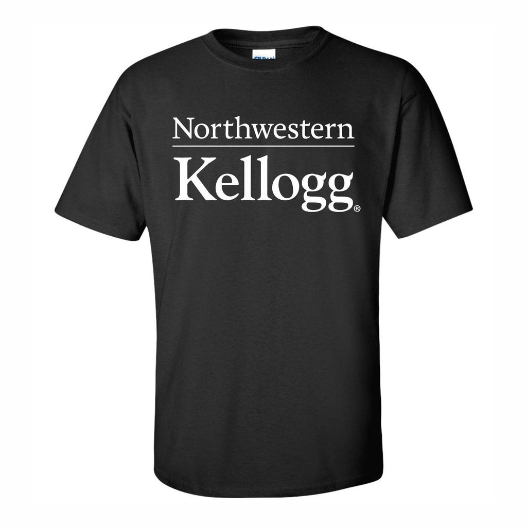 Northwestern Wildcats Kellogg Black T-Shirt - Northwestern Team Store
