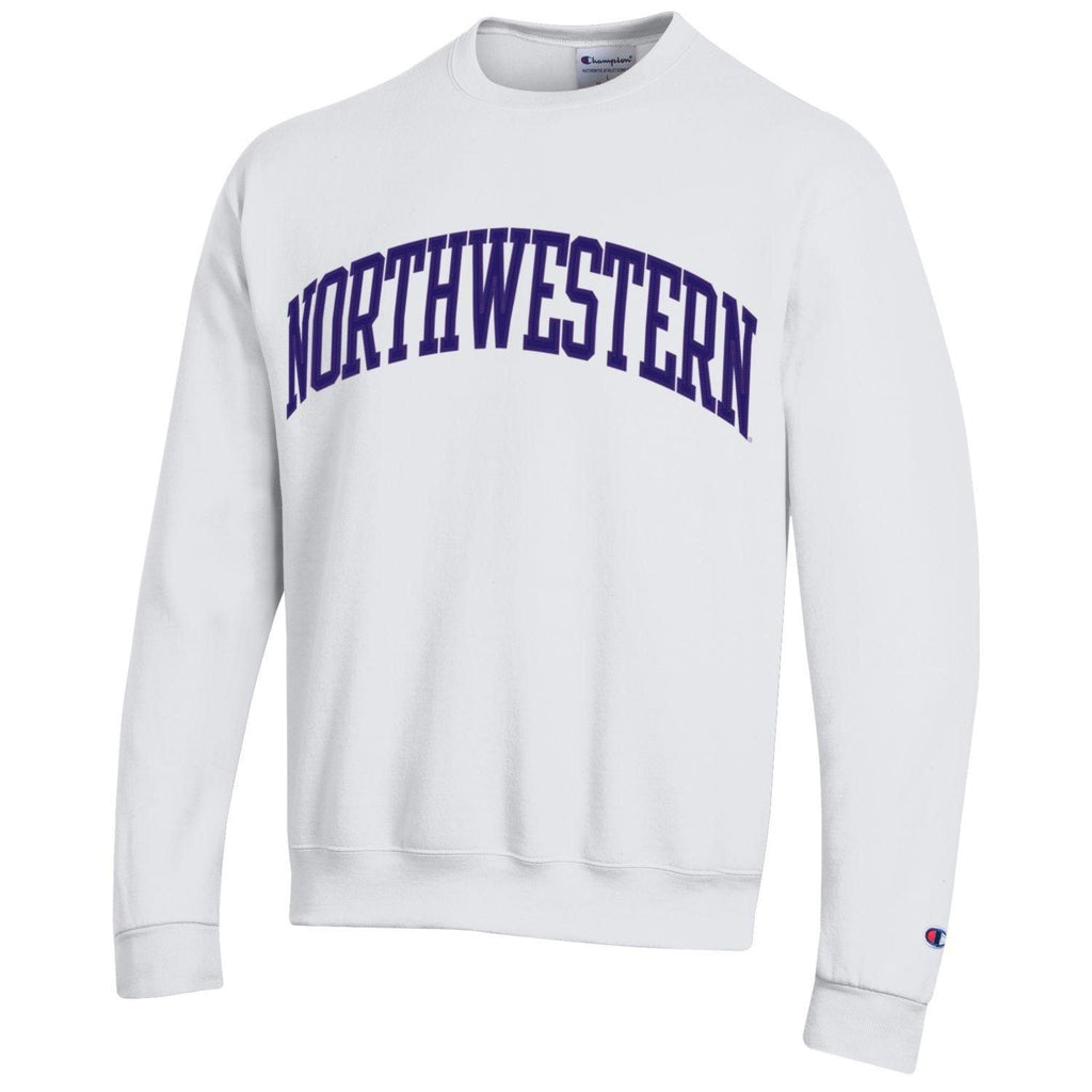 Northwestern Wildcats Men's Champion Purple Arch Crew - Northwestern Team Store