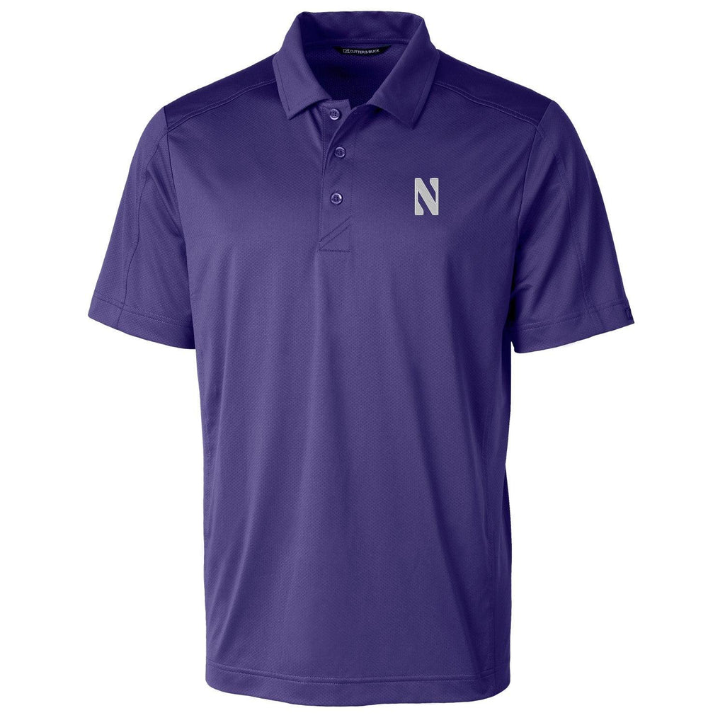 Northwestern Wildcats Men's Cutter &amp; Buck Prospect Texture Purple Polo - Northwestern Team Store