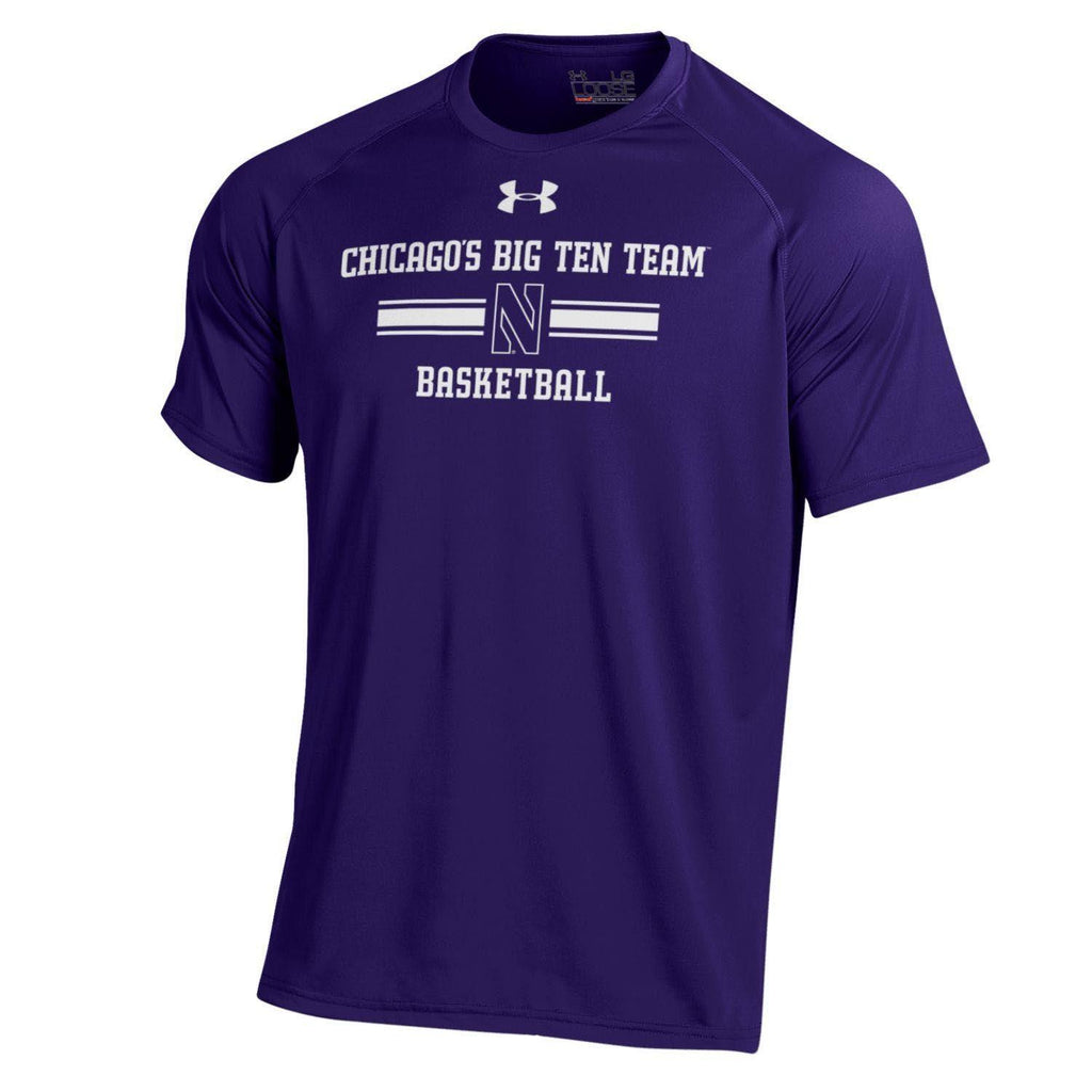 Northwestern Wildcats Men's Under Armour Chicago's Big Ten Team Purple T-Shirt - Northwestern Team Store