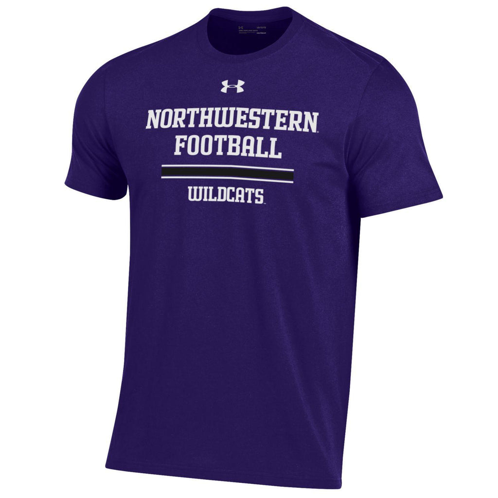 Northwestern Wildcats Men's Under Armour Sideline T-Shirt - Northwestern Team Store