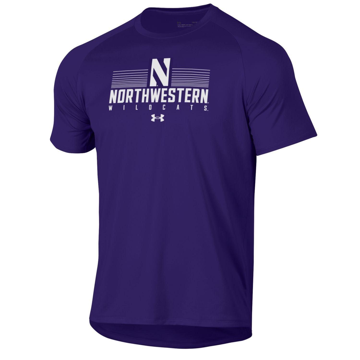 Northwestern Wildcats Men's Under Armour Tech T-Shirt
