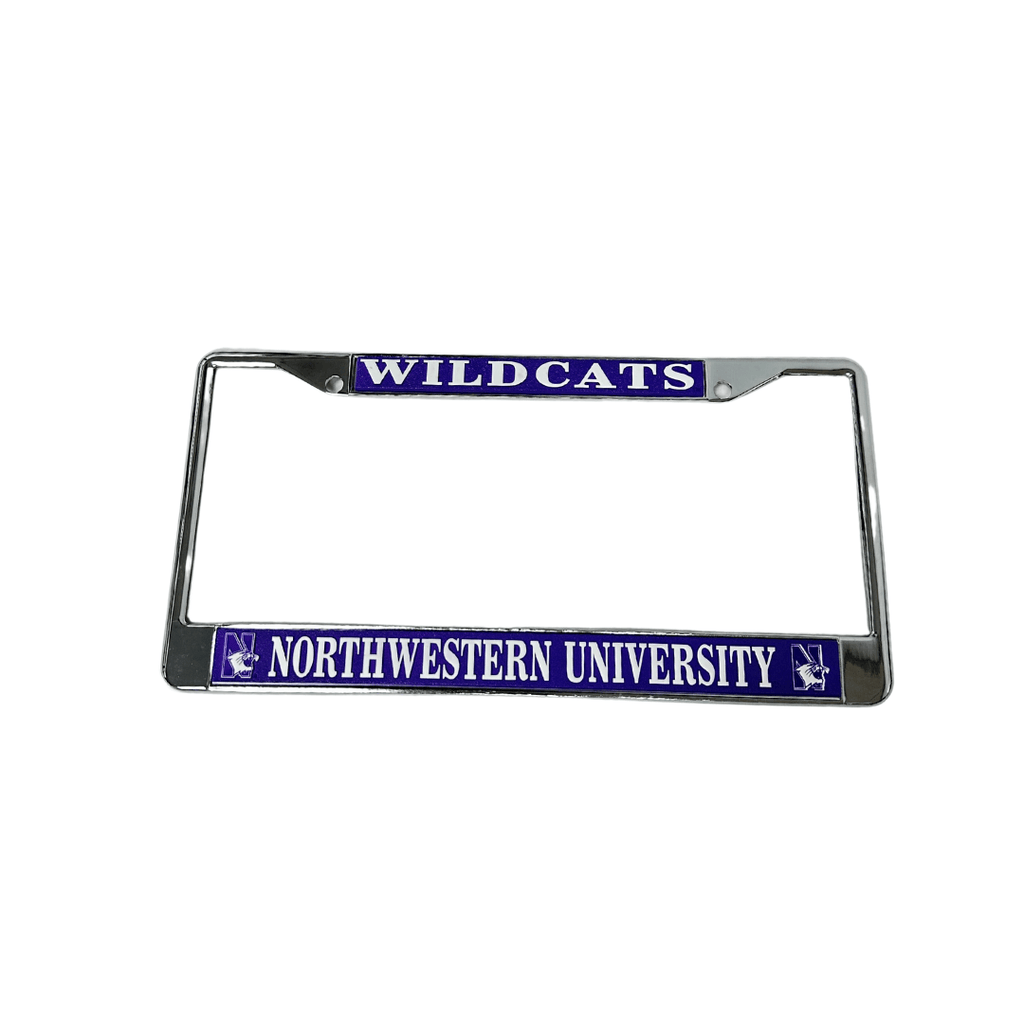 Northwestern Wildcats N-Cat License Plate Frame - Northwestern Team Store