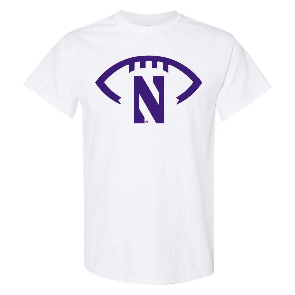 Northwestern Wildcats Open-Football T-Shirt - Northwestern Team Store