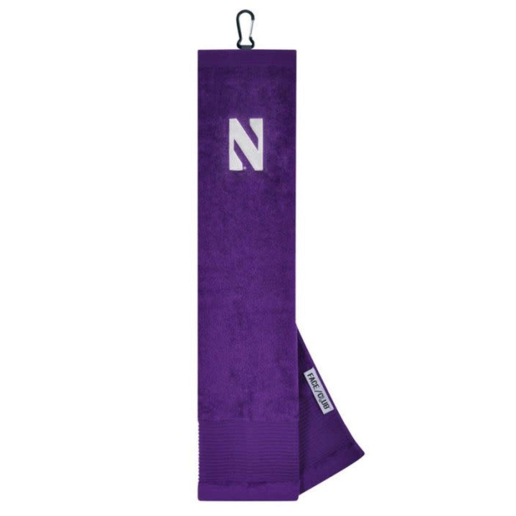 Northwestern Wildcats Purple Face &amp; Club Towel - Northwestern Team Store