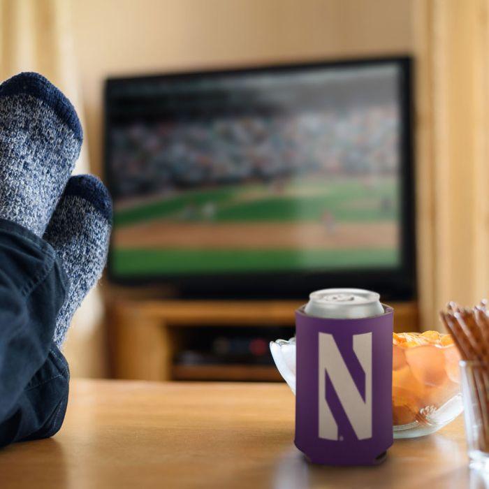 Northwestern Wildcats Purple Pride 12oz Can Cooler - Northwestern Team Store