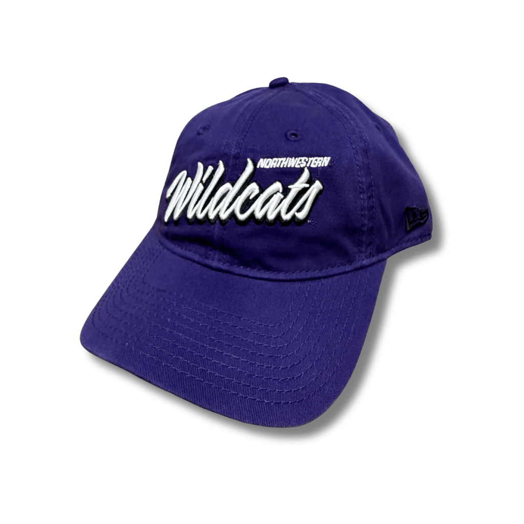 Northwestern Wildcats Purple Script Adjustable Hat - Northwestern Team Store
