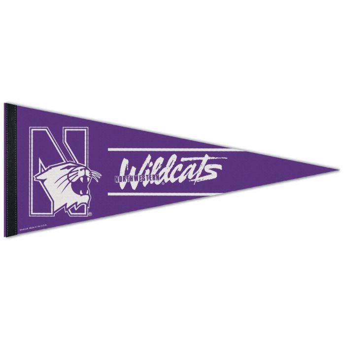 Northwestern Wildcats Script Pennant - Northwestern Team Store