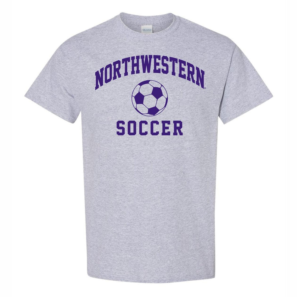Northwestern Wildcats Soccer T-Shirt - Northwestern Team Store