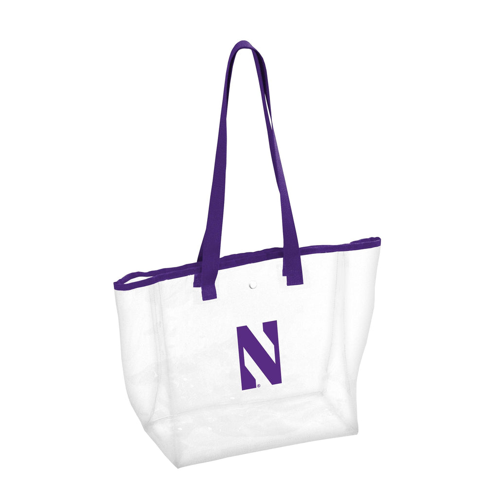 Northwestern Wildcats Stadium Compliant Clear Tote Bag - Northwestern Team Store