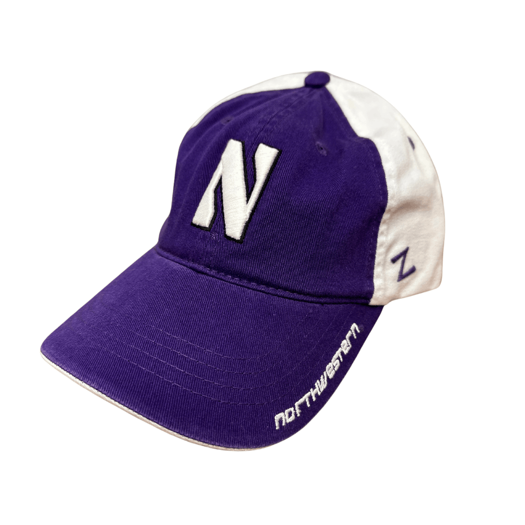 Northwestern Wildcats Two Color Adjustable Hat - Northwestern Team Store