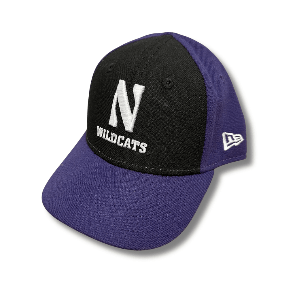 Northwestern Wildcats Two Color Adjustable Toddler Hat - Northwestern Team Store