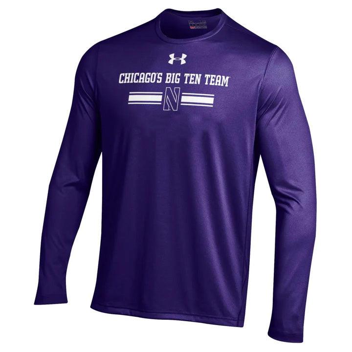 Northwestern Wildcats Under Armour Chicago's Big Ten Team Long-Sleeve T-Shirt - Northwestern Team Store