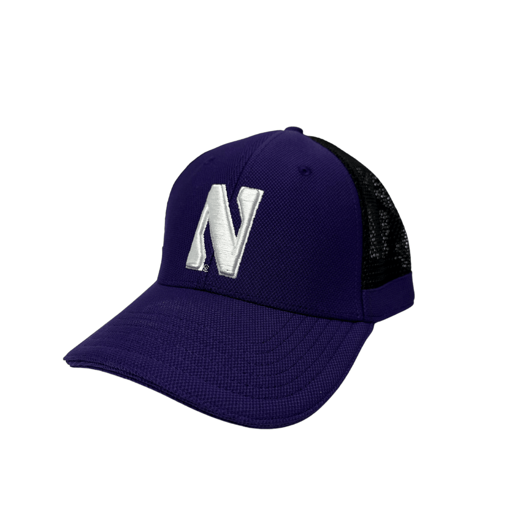 Northwestern Wildcats Under Armour Purple Mesh Back Hat - Northwestern Team Store