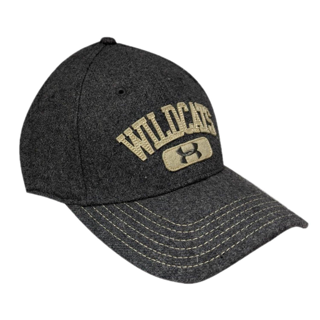 Northwestern Wildcats Wool Blend Adjustable Grey Hat - Northwestern Team Store