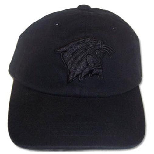 Northwestern Wildcats Youth Wildcat Black On Black Hat - Northwestern Team Store