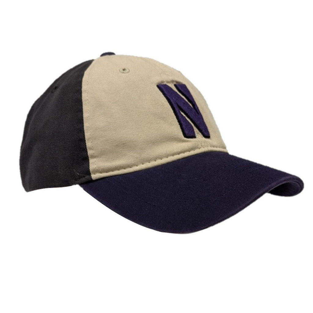 Northwestern Wildcats Zephyr Color Block Hat - Northwestern Team Store