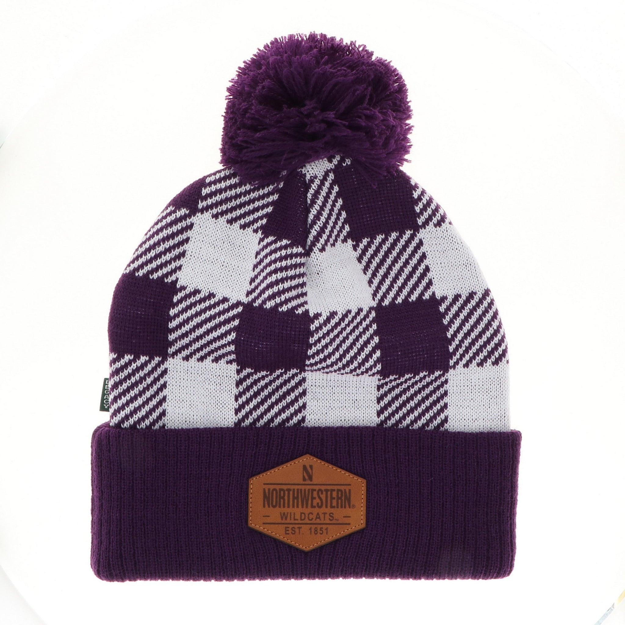 Northwestern Wildcats Brawny Cuffed Beanie