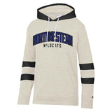 Northwestern Wildcats Men's Champion Striped Arm Hoodie