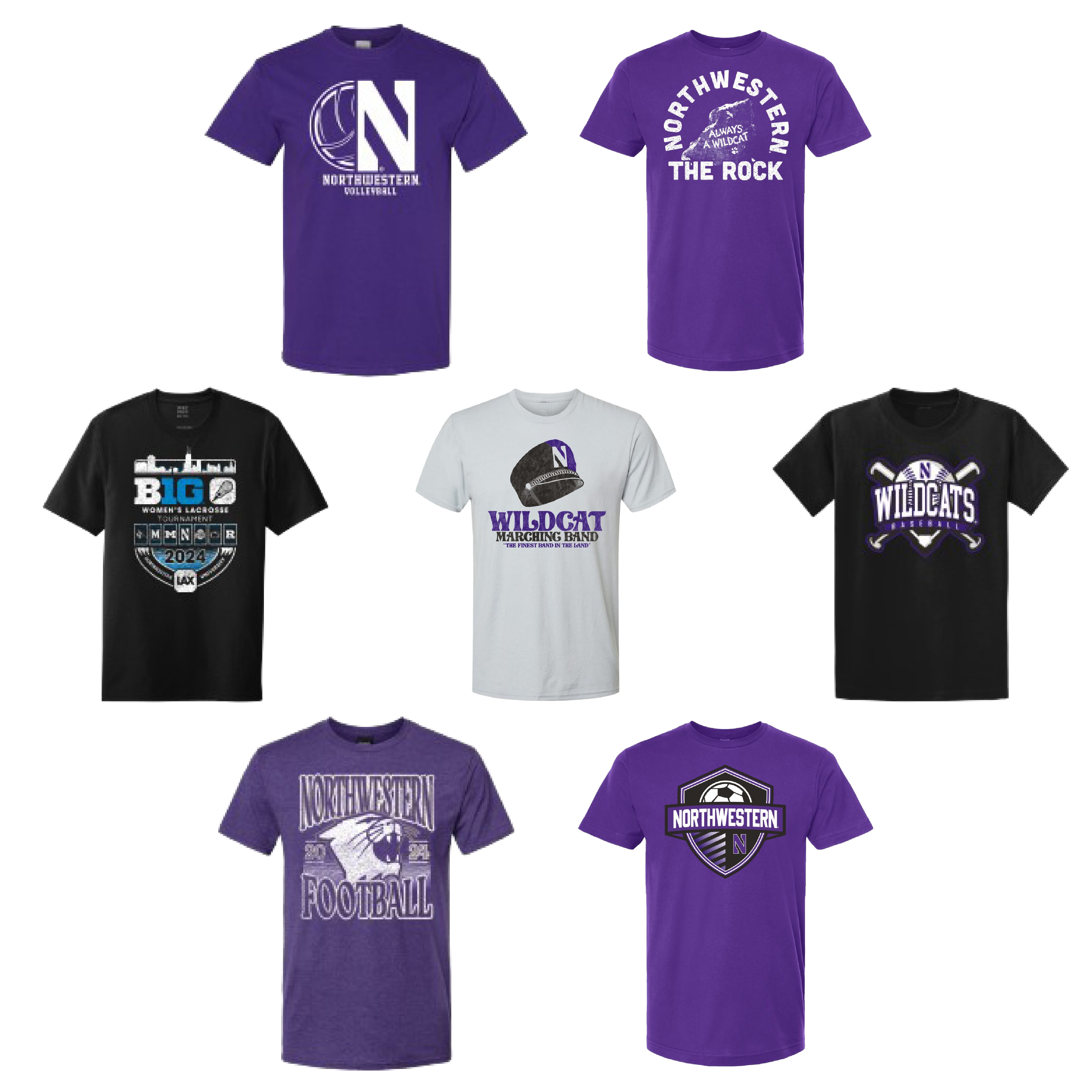 Northwestern T-Shirt Mystery Bundle